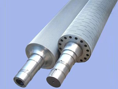 Tungsten carbide corrugated roll